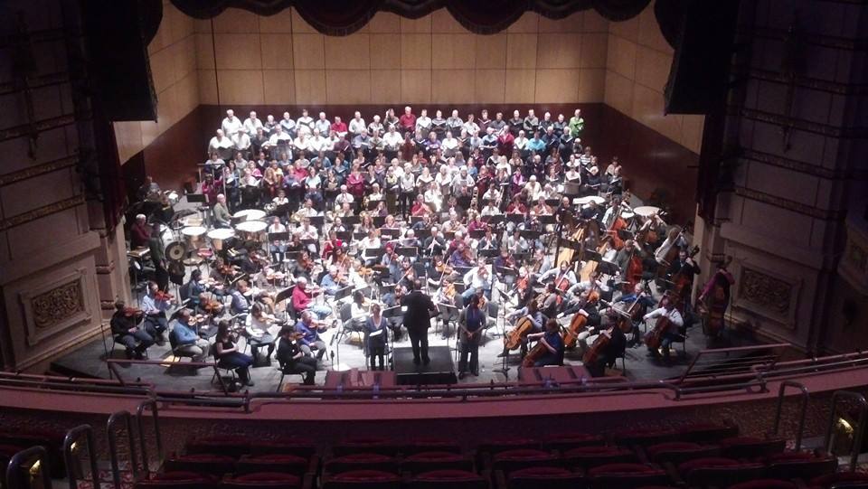 Mahler 2 Rehearsal