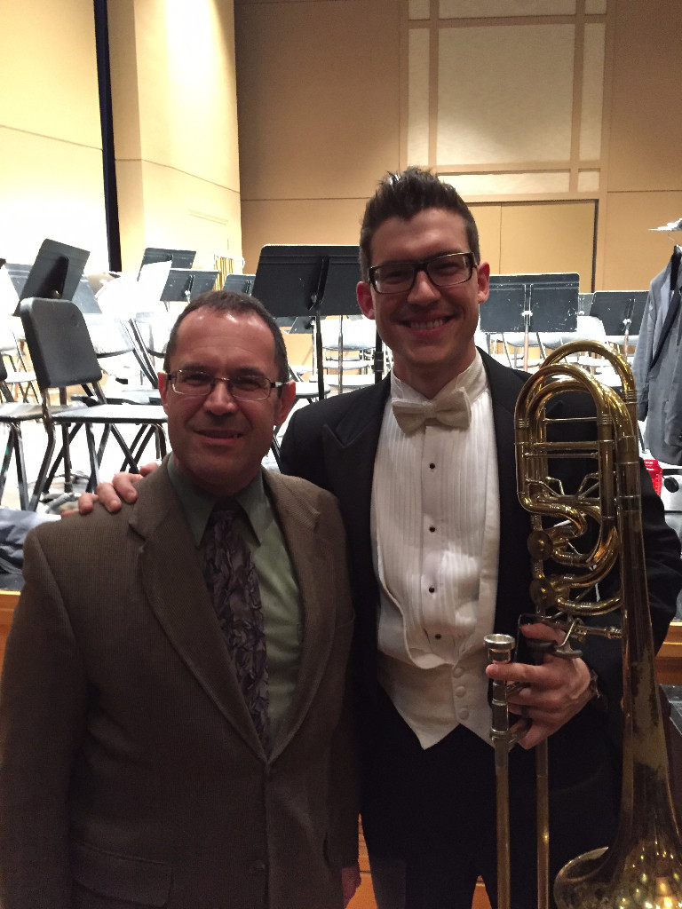After the Mt. Pleasant performance with SEISO board member Mark Kimzey.