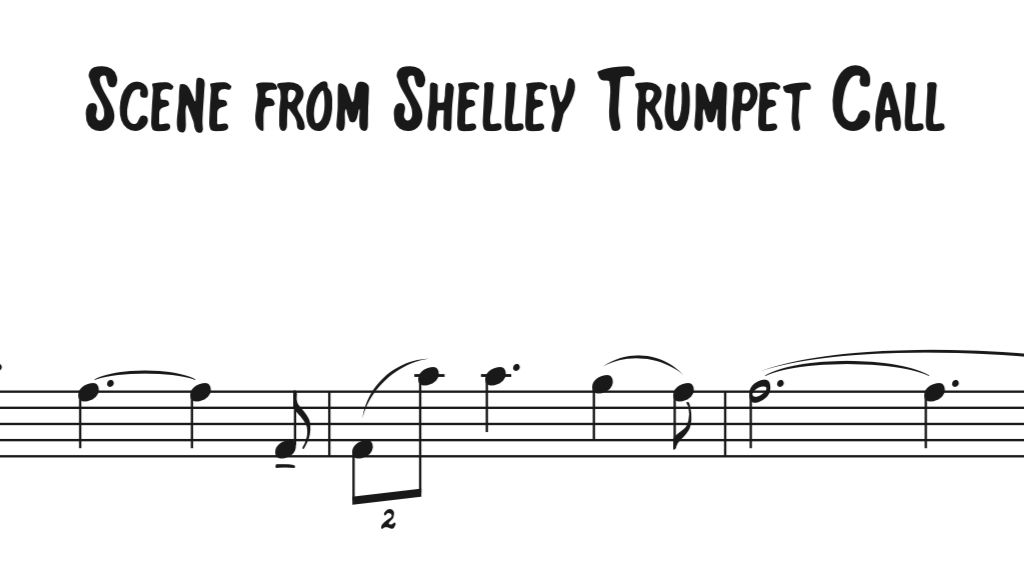 Scene from Shelley Melody Sequence WillBakerMusic