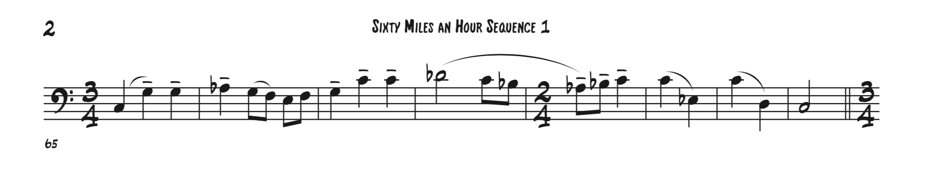 At Sixty Miles An Hour Sequence 1 WillBakerMusic