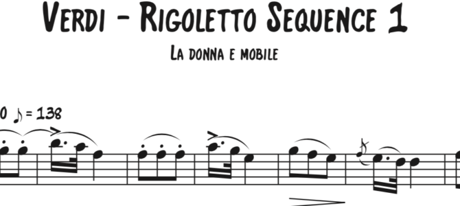 Verdi – Rigoletto Sequence 1