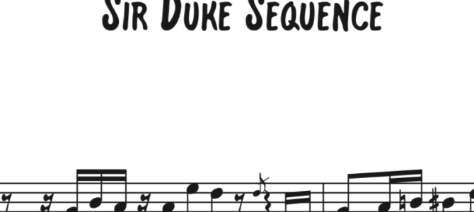 Stevie Wonder – Sir Duke Sequence